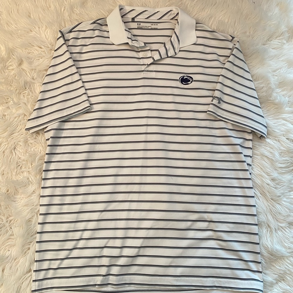Penn State Under Armour Heat Gear Polo